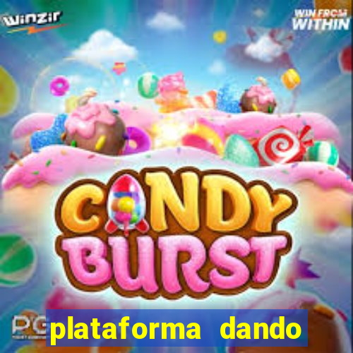 plataforma dando bonus de cadastro